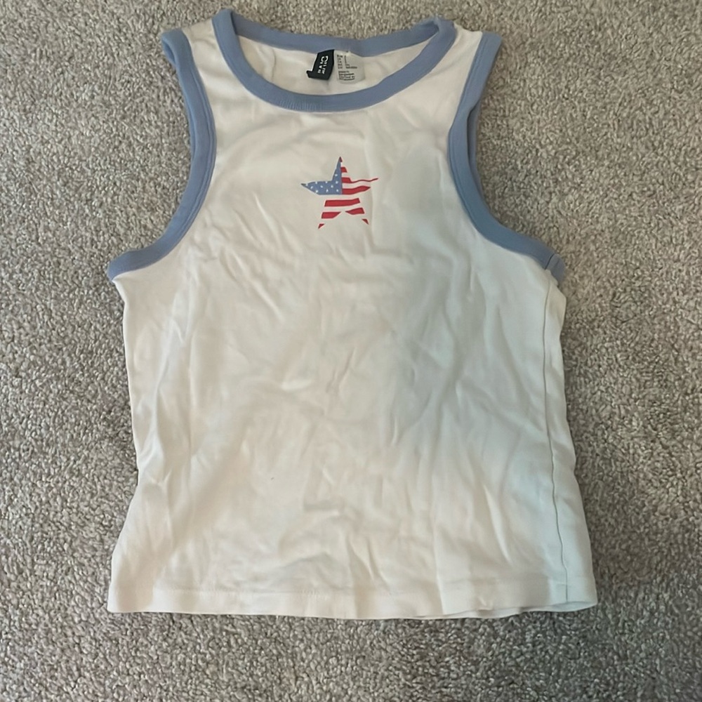Flag Star Tank Top
